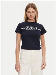 T-SHIRT V5GI03 I3Z14 ΣΚΟΥΡΟ ΜΠΛΕ REGULAR FIT GUESS