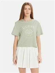 T-SHIRT V5GI04 I3Z14 ΠΡΑΣΙΝΟ REGULAR FIT GUESS