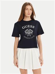 T-SHIRT V5GI04 I3Z14 ΣΚΟΥΡΟ ΜΠΛΕ REGULAR FIT GUESS