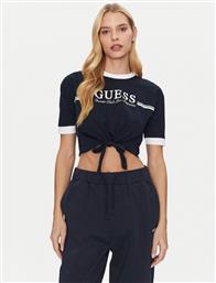 T-SHIRT V5GI05 I3Z14 ΣΚΟΥΡΟ ΜΠΛΕ REGULAR FIT GUESS