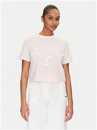 T-SHIRT V5GI18 I3Z14 ΡΟΖ BOXY FIT GUESS