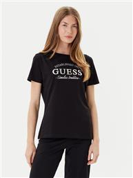 T-SHIRT V5YI12 J1314 ΜΑΥΡΟ REGULAR FIT GUESS