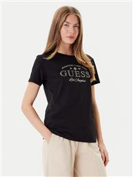 T-SHIRT V5YI13 J1314 ΜΑΥΡΟ REGULAR FIT GUESS