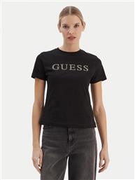 T-SHIRT V6RI20 J1314 ΜΑΥΡΟ REGULAR FIT GUESS