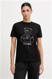 T-SHIRT ΒΑΜΒΑΚΕΡΟ - ΜΑΥΡΟ GUESS