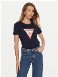 T-SHIRT W1YI1B I3Z14 ΣΚΟΥΡΟ ΜΠΛΕ REGULAR FIT GUESS