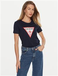 T-SHIRT W1YI1B I3Z14 ΣΚΟΥΡΟ ΜΠΛΕ REGULAR FIT GUESS από το MODIVO