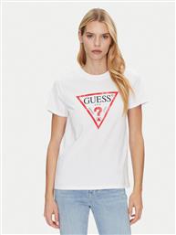 T-SHIRT W2BI69 K8FQ1 ΛΕΥΚΟ REGULAR FIT GUESS