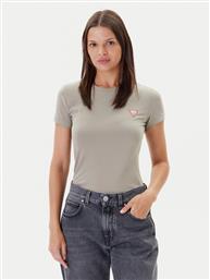 T-SHIRT W2YI44 J1314 ΧΑΚΙ REGULAR FIT GUESS