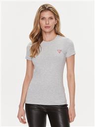 T-SHIRT W2YI44 J1314 ΓΚΡΙ SLIM FIT GUESS