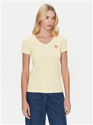 T-SHIRT W2YI45 J1314 ΚΙΤΡΙΝΟ SLIM FIT GUESS