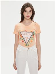 T-SHIRT W4GI24 J1314 ΠΟΡΤΟΚΑΛΙ SLIM FIT GUESS