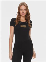 T-SHIRT W4RI33 J1314 ΜΑΥΡΟ SLIM FIT GUESS