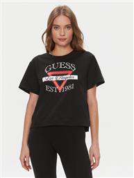 T-SHIRT W4RI43 K8FQ4 ΜΑΥΡΟ BOXY FIT GUESS