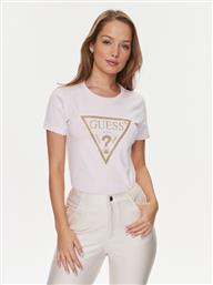 T-SHIRT W4RI69 J1314 ΡΟΖ REGULAR FIT GUESS