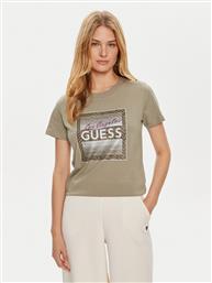 T-SHIRT W4YI17 I3Z14 ΠΡΑΣΙΝΟ REGULAR FIT GUESS