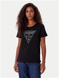 T-SHIRT W5BI18 I3Z14 ΜΑΥΡΟ REGULAR FIT GUESS