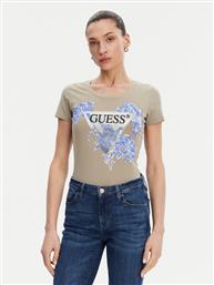 T-SHIRT W5GI08 J1314 ΧΑΚΙ SLIM FIT GUESS