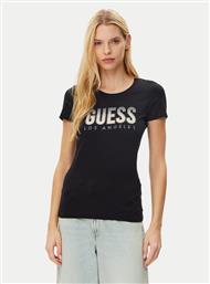 T-SHIRT W5GI14 J1314 ΜΑΥΡΟ REGULAR FIT GUESS