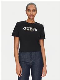 T-SHIRT W5GI15 K8FQ4 ΜΑΥΡΟ REGULAR FIT GUESS