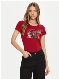 T-SHIRT W5RI03 J1314 ΚΟΚΚΙΝΟ REGULAR FIT GUESS