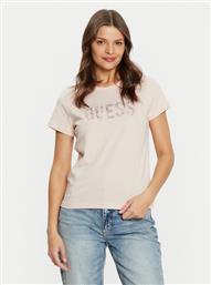 T-SHIRT W5RI19 I3Z14 ΡΟΖ REGULAR FIT GUESS