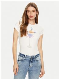T-SHIRT W5RI29 KA0Q1 ΛΕΥΚΟ REGULAR FIT GUESS