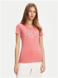 T-SHIRT W5YI05 J1314 ΡΟΖ REGULAR FIT GUESS