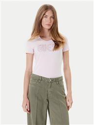 T-SHIRT W5YI05 J1314 ΡΟΖ REGULAR FIT GUESS