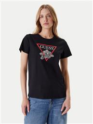 T-SHIRT W5YI38 I3Z14 ΜΑΥΡΟ REGULAR FIT GUESS