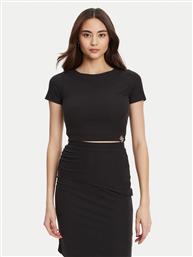 T-SHIRT W5YP14 KAQL2 ΜΑΥΡΟ REGULAR FIT GUESS