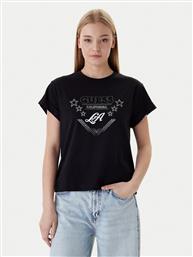 T-SHIRT W6RI30 I3Z14 ΜΑΥΡΟ REGULAR FIT GUESS