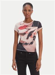 T-SHIRT W6RI49 KCCG0 ΕΓΧΡΩΜΟ REGULAR FIT GUESS