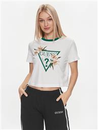 T-SHIRT ZOEY V4GI02 K46D1 ΛΕΥΚΟ BOXY FIT GUESS