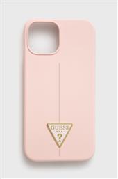 ΘΗΚΗ ΚΙΝΗΤΟΥ IPHONE 13 MINI 5,4 ΧΡΩΜΑ: ΡΟΖ GUESS