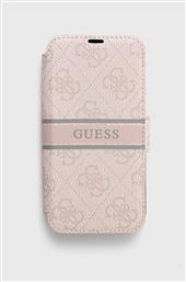 ΘΗΚΗ ΚΙΝΗΤΟΥ IPHONE 13 MINI ΧΡΩΜΑ: ΡΟΖ GUESS