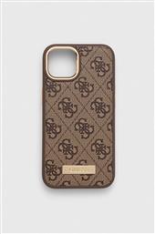 ΘΗΚΗ ΚΙΝΗΤΟΥ IPHONE 14 6,1'' ΧΡΩΜΑ: ΚΑΦΕ GUESS