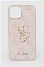 ΘΗΚΗ ΚΙΝΗΤΟΥ IPHONE 14 6,1'' ΧΡΩΜΑ: ΡΟΖ GUESS