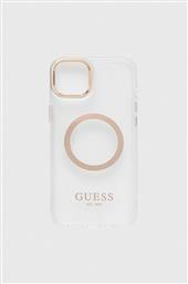 ΘΗΚΗ ΚΙΝΗΤΟΥ IPHONE 14 PLUS 6,7'' ΧΡΩΜΑ: ΧΡΥΣΑΦΙ GUESS