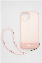 ΘΗΚΗ ΚΙΝΗΤΟΥ IPHONE 14 PLUS 6,7'' ΧΡΩΜΑ: ΡΟΖ GUESS