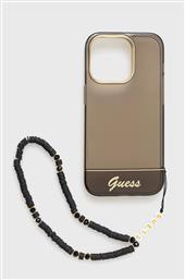 ΘΗΚΗ ΚΙΝΗΤΟΥ IPHONE 14 PRO 6,1'' ΧΡΩΜΑ: ΜΑΥΡΟ GUESS