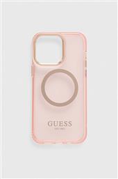 ΘΗΚΗ ΚΙΝΗΤΟΥ IPHONE 14 PRO MAX 6,7'' ΧΡΩΜΑ: ΡΟΖ GUESS