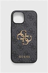 ΘΗΚΗ ΚΙΝΗΤΟΥ IPHONE 15 6.1 ΧΡΩΜΑ: ΓΚΡΙ GUESS