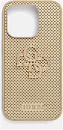 ΘΗΚΗ ΚΙΝΗΤΟΥ IPHONE 15 PRO 6.1'' ΧΡΩΜΑ: ΧΡΥΣΑΦΙ, GUHCP15LPSP4LGD GUESS