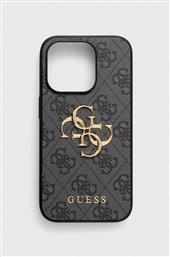 ΘΗΚΗ ΚΙΝΗΤΟΥ IPHONE 15 PRO 6.1IPHONE 15 PRO 6.1'' ΧΡΩΜΑ: ΓΚΡΙ GUESS