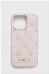 ΘΗΚΗ ΚΙΝΗΤΟΥ IPHONE 15 PRO 6.1IPHONE 15 PRO 6.1'' ΧΡΩΜΑ: ΡΟΖ GUESS