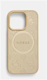 ΘΗΚΗ ΚΙΝΗΤΟΥ IPHONE 16 PRO 6.3 ΧΡΩΜΑ: ΧΡΥΣΑΦΙ, GUHMP16LPSAPSMED GUESS