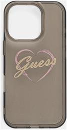 ΘΗΚΗ ΚΙΝΗΤΟΥ IPHONE 16 PRO 6.3'' ΧΡΩΜΑ: ΜΑΥΡΟ, GUHCP16LHCHGSPK GUESS