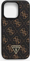 ΘΗΚΗ ΚΙΝΗΤΟΥ IPHONE 16 PRO 6.3'' ΧΡΩΜΑ: ΜΑΥΡΟ, GUHCP16LPG4GPK GUESS