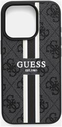 ΘΗΚΗ ΚΙΝΗΤΟΥ IPHONE 16 PRO 6.3 ΧΡΩΜΑ: ΜΑΥΡΟ, GUHMP16LP4RPSK GUESS